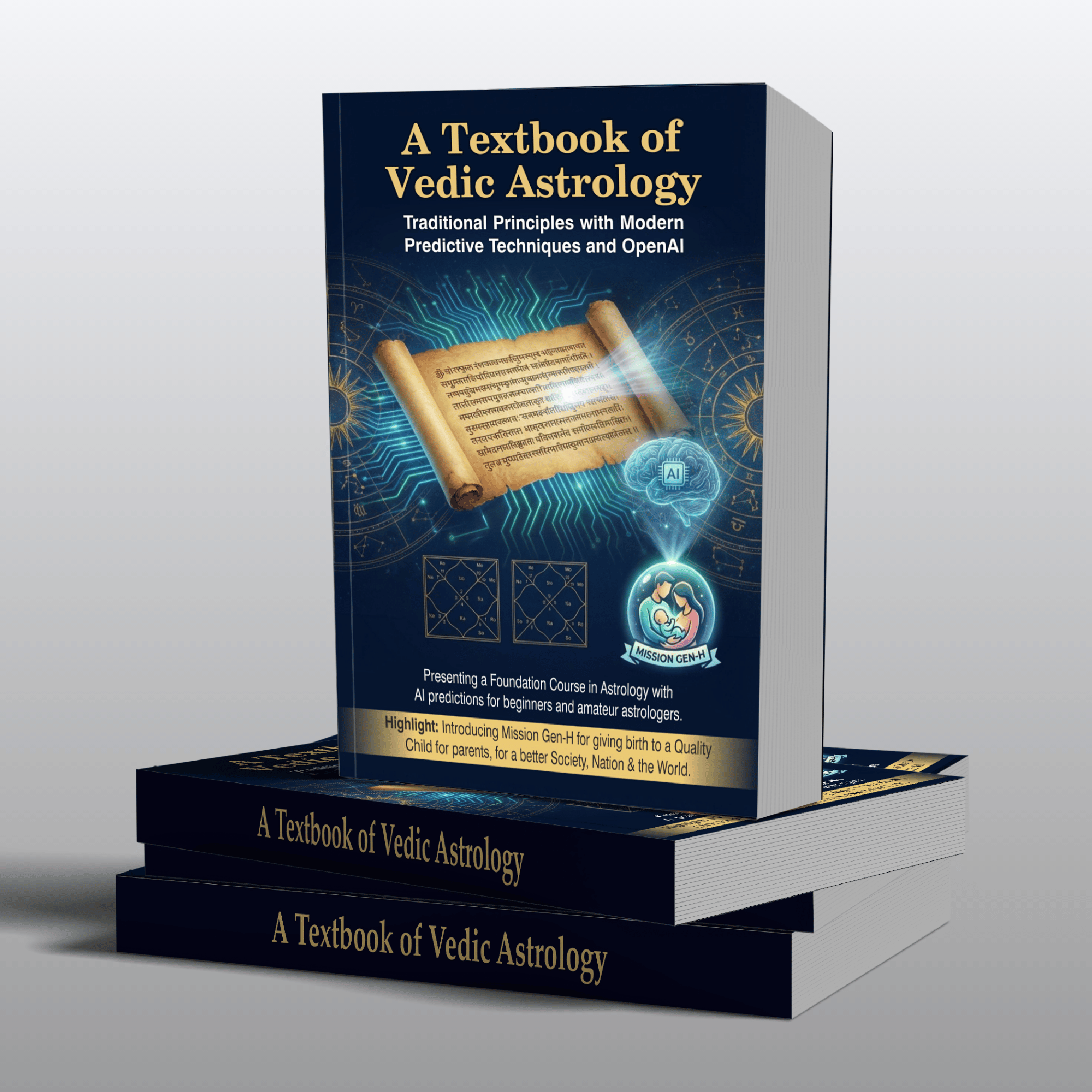 A Textbook of Vedic Astrology, Covering Traditional Principles with Modern Predictive Techniques and OpenAI